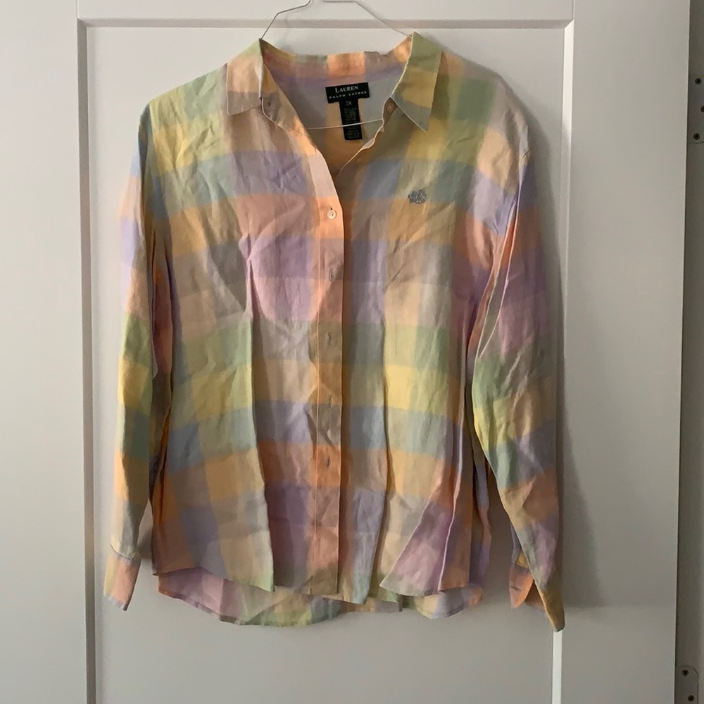 Ralph Lauren button down Blouse